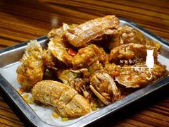 椒盐皮皮虾-马路牙子地桌烤肉(工体店)
