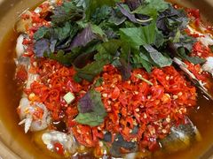 紫苏碎鱼头-笨罗卜浏阳菜馆(太平街店)