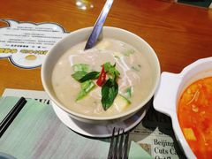 中部绿咖喱鸡肉-帕蓝·暹罗料理(曲阳店)