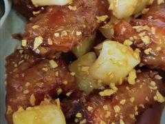 芒果红蟹子沙律-大帅的美食(麒麟巷店)