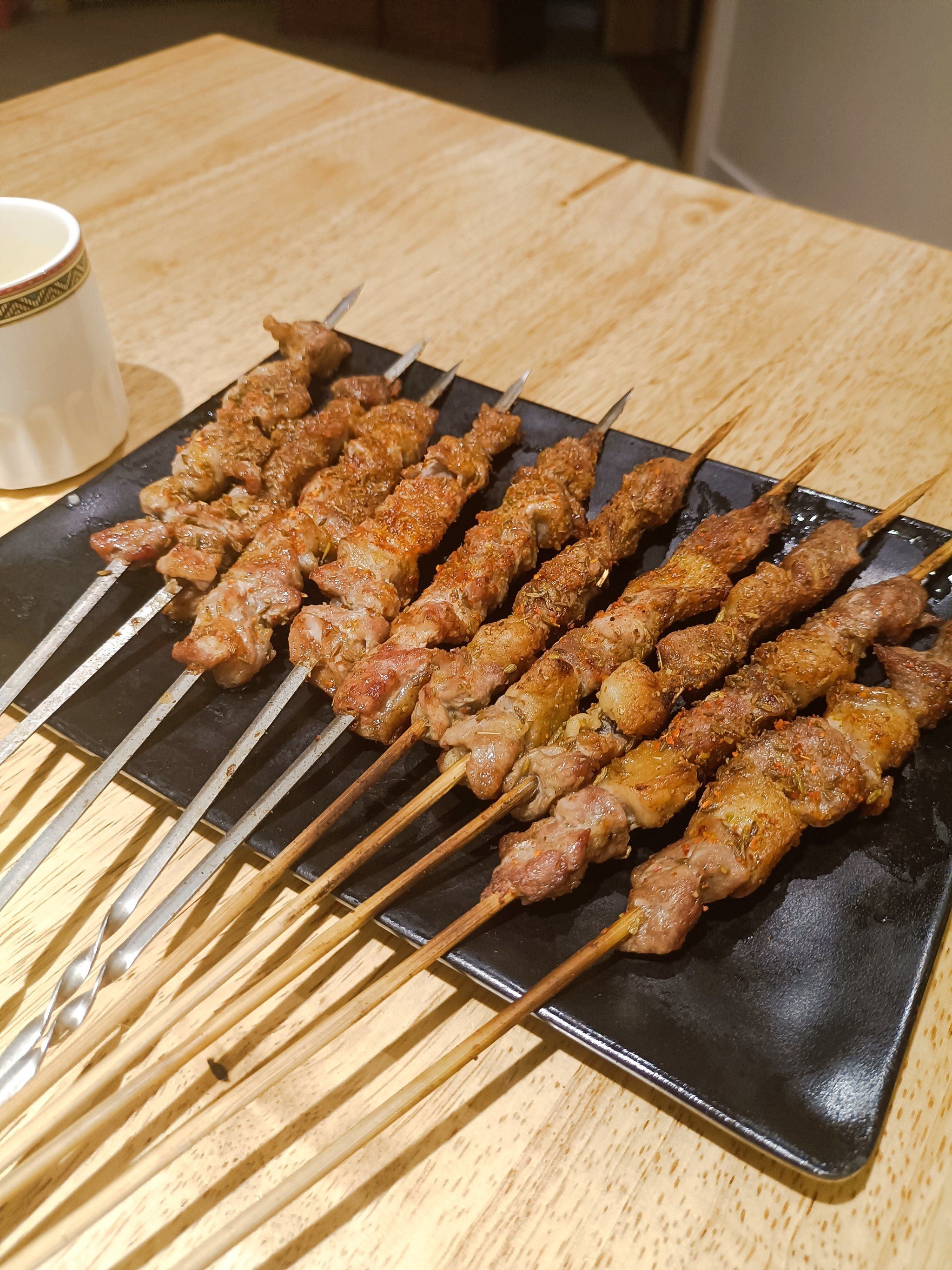 烤羊肉串  羊肉串的诱惑