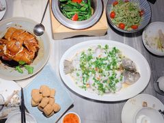 葱油淋鲈鱼-岭南真味·匠心粤菜(K11店)