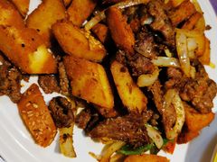 s新疆馕饼炒肉-新疆巴州金丝特餐厅(大钟寺店)