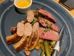 香肠牛排拼盘-The Diner X餐厅(青岛万象城店)