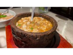鸡汤虾仁豆腐-绿茶餐厅(深南广场万科店)