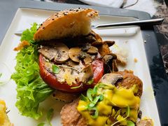 香菇豆腐素汉堡-Lets burger非常汉堡·环球风味(蓝色港湾店)
