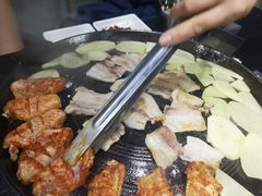 烤猪五花肉-海花锅盖烧烤店(怡馨家园店)