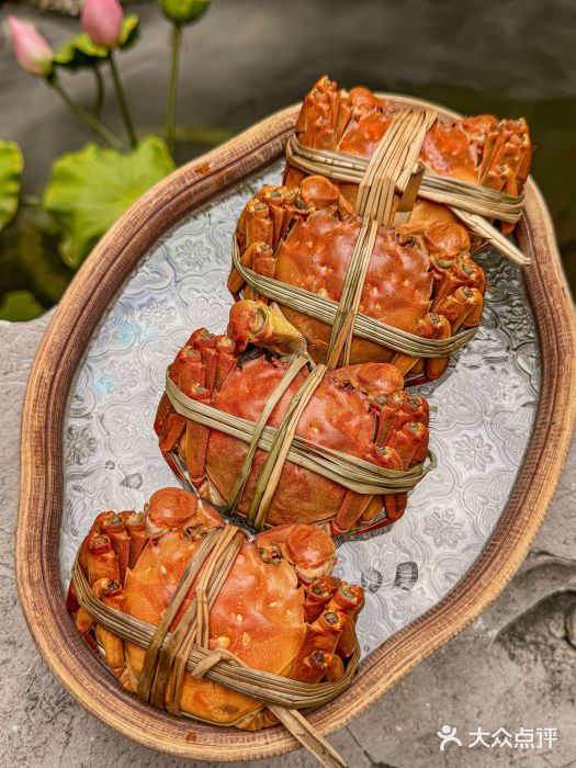 蟹村草堂·苏式园林人文农家·大闸蟹图片