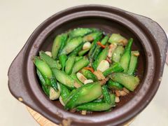 灵魂虾酱芥兰啫煲-蔡澜点心·粤菜(丽泽天街店)