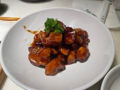 雪花糖醋里脊-绿茶餐厅(天通苑华联店)