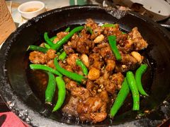 酱爆石锅蛙-绿茶餐厅(松江万达店)