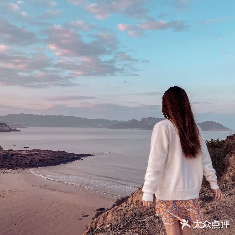 福建霞浦｜下尾岛海边洞穴🌅追日落的少年