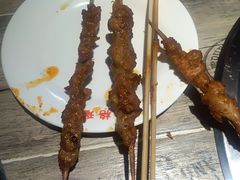 新疆羊肉串-格瑞欧海鲜自助烤肉火锅(光彩店)