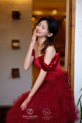 -桃子造型婚纱礼服(凤起广场店)