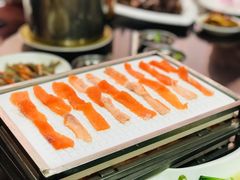 淡水三文鱼-东江湖游水三文鱼美食城