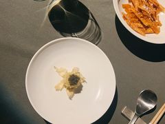 炸牛蒡配鱼子酱-曲廊院(东四十一条店)