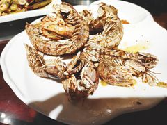 -东来菜馆•手抓海鲜家常菜•海鲜锅贴(鸽子窝店)