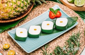 Nyonya Coconut Sago Cake