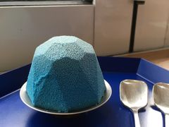 蓝色慕斯-茶是一枝花泡茶店