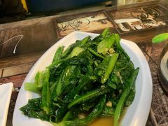 素炒油麦菜-马旭土鸡焖花卷·真域顺西域美食(天马大道店)