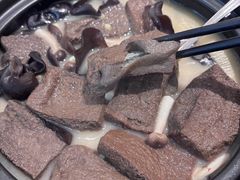 砂锅自制黑豆腐-富淳饭店(陆家嘴保利广场店)