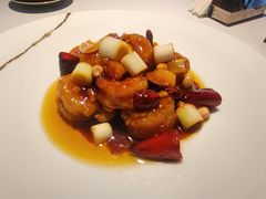 糊辣荔枝牡丹大虾丸子-许家菜(望江店)