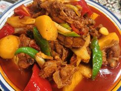 沙湾大盘鸡-丝路疆味新疆喀什餐厅(保利广场对面金地太阳城店)