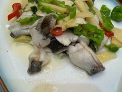 黑鱼二吃之炒鱼片-新天厨酒家(二分店)