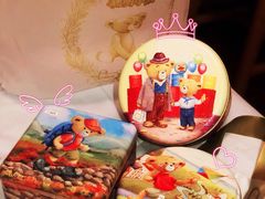 奶油味曲奇-香港珍妮曲奇聪明小熊饼干(迪美购物中心店)