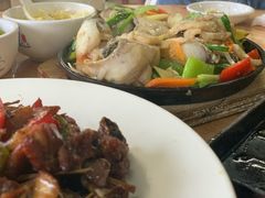 铁板生鱼片-天程知味园