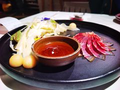 三年金钱火腿配大理手撕乳扇-泓0871臻选云南菜·味庄
