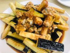蛤蜊肉拌茄子-华春餐馆(鱼山路店)