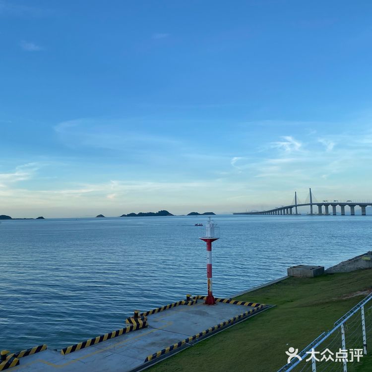 珠海网红驿站 港珠澳大桥最美观赏点——望桥驿站