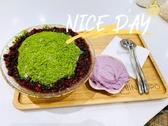 抹茶红豆鲜奶冰-MINIPOPO鲜奶·甜品(宽厚里店)