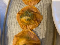 韭菜鲜虾马蹄飞碟盒子-太湖饭店·寄畅轩中餐厅