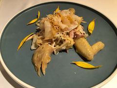 葵花鸡捞海螺片-广州富力丽思卡尔顿酒店·丽轩·粤菜