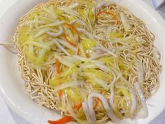 韭黄肉丝两面黄-老人和饭店(淮海中路店)