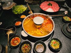 重八秘制红油骨汤牛丸鸳鸯锅-重八牛府之小有名气(大望路店)