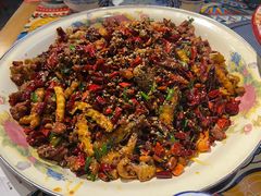 辣子肥肠虾鸡-山城小聚(大学城店)