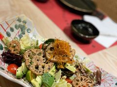 黑松露温泉蛋薯仔沙律-鸟山鸣·日料食堂(王府井店)