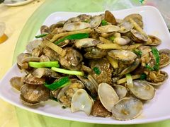 豉油炒花甲-老字号蛇口德记烧腊饭店·海鲜加工