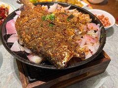 叁宝秘制烤海鱼-叁宝烤肉• 西安烧烤 领跑品牌(曹家堡店)