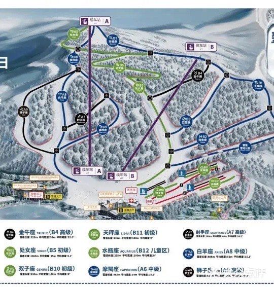 翠云山银河滑雪场图片