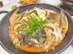 铁锅鱼-万佛湖许老大铁锅鱼(黑金冠店)