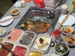 自助取餐区-海底捞火锅(海宁路店)
