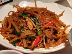 黄金油渣土豆丝-舞辣辣·川菜·黑豆花水煮鱼(卓悦汇店)