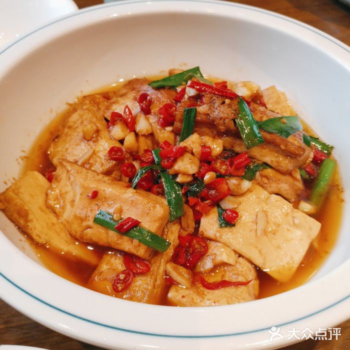 回头食客(洋湖白鹭郡店)韭菜煎豆腐图片