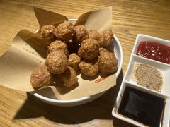 两吃干炸小丸子-丰泽园饭店