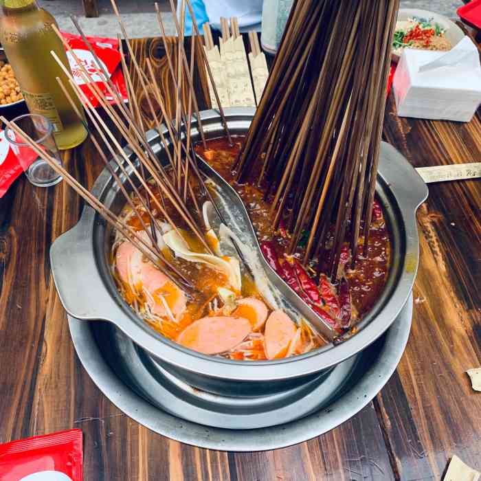 锑锅串串香-"在学府星天的楼下,位置好找,地方也还可以.