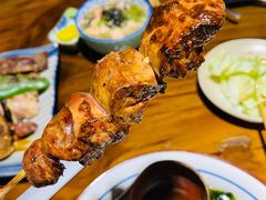 烤鸡肝串-晶吉·居酒屋·烧鸟·生鱼饭(中山区民主广场店)